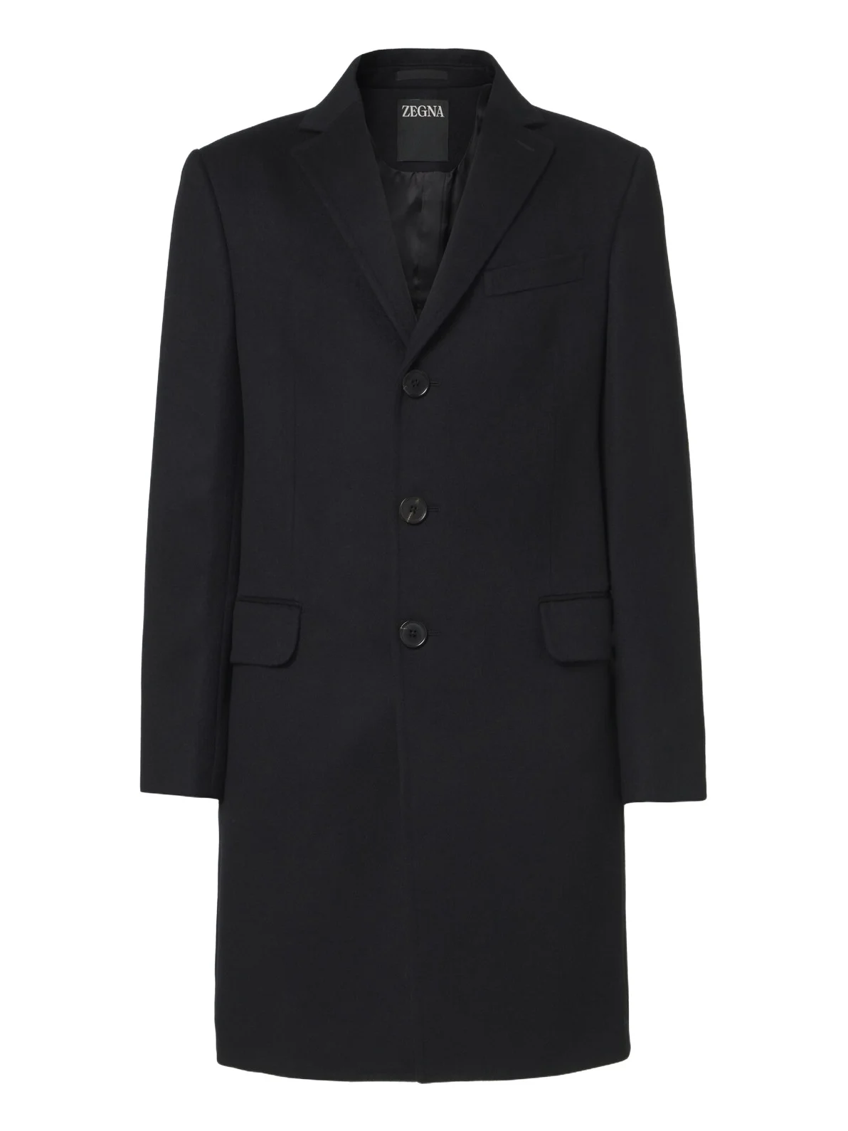 Zegna Wool and cashmere-blend coat