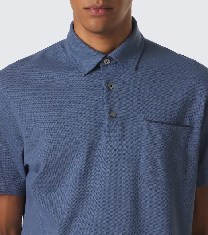 Zegna Cotton piqué polo shirt | Thumbnail 3 Zegna Cotton piqué polo shirt | Thumbnail 3