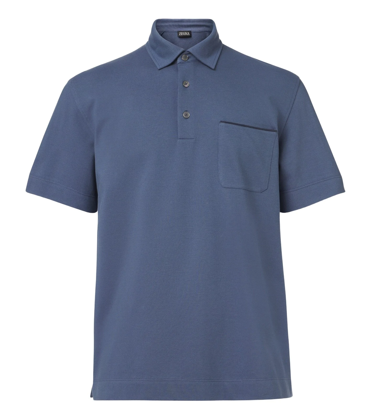 Zegna Cotton piqué polo shirt