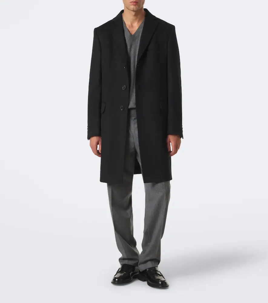 Zegna Wool flannel straight pants | Thumbnail 4