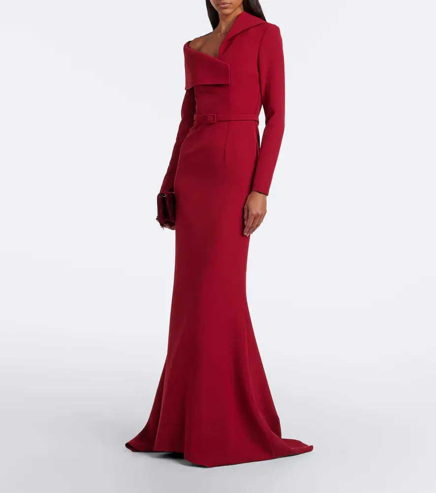 Safiyaa Belted gown | Thumbnail 2 Safiyaa Belted gown | Thumbnail 2
