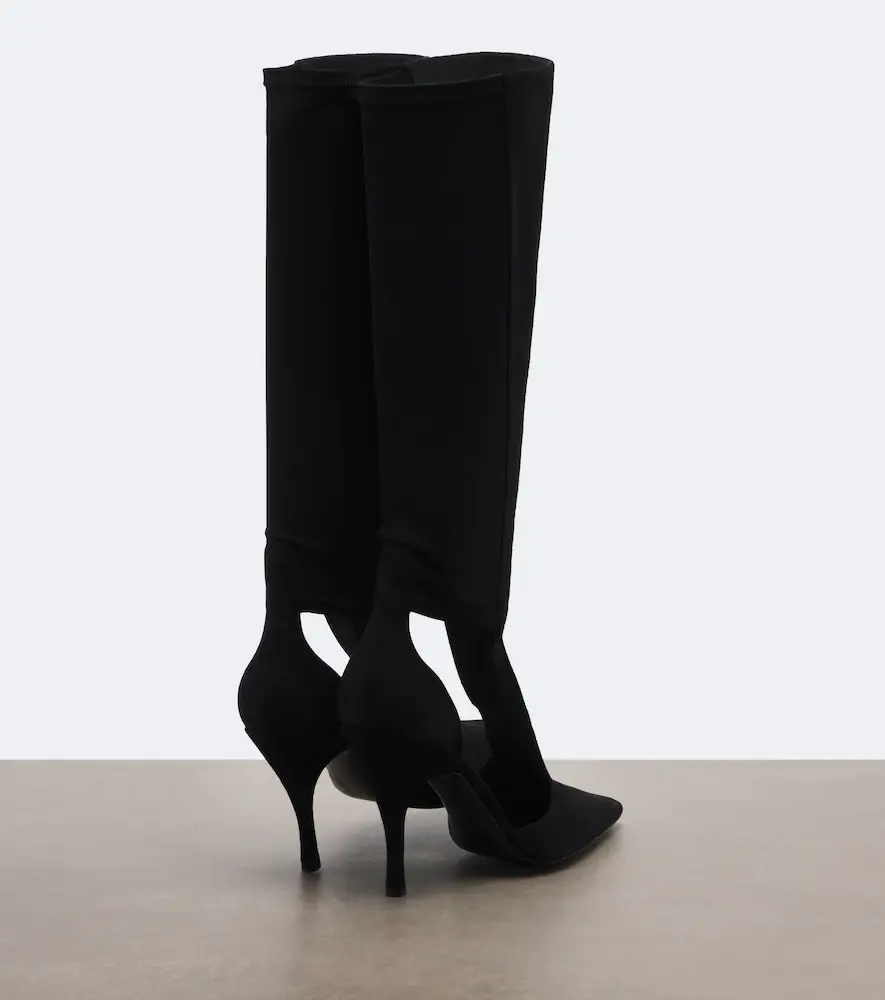 Alaïa Alaïa Cut-out suede knee-high boots | Thumbnail 2 Alaïa Alaïa Cut-out suede knee-high boots | Thumbnail 2
