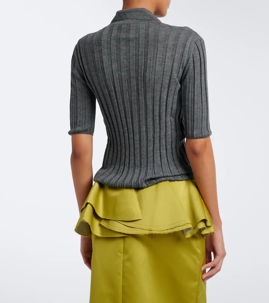 Plan C Wool polo sweater | Thumbnail 2 Plan C Wool polo sweater | Thumbnail 2