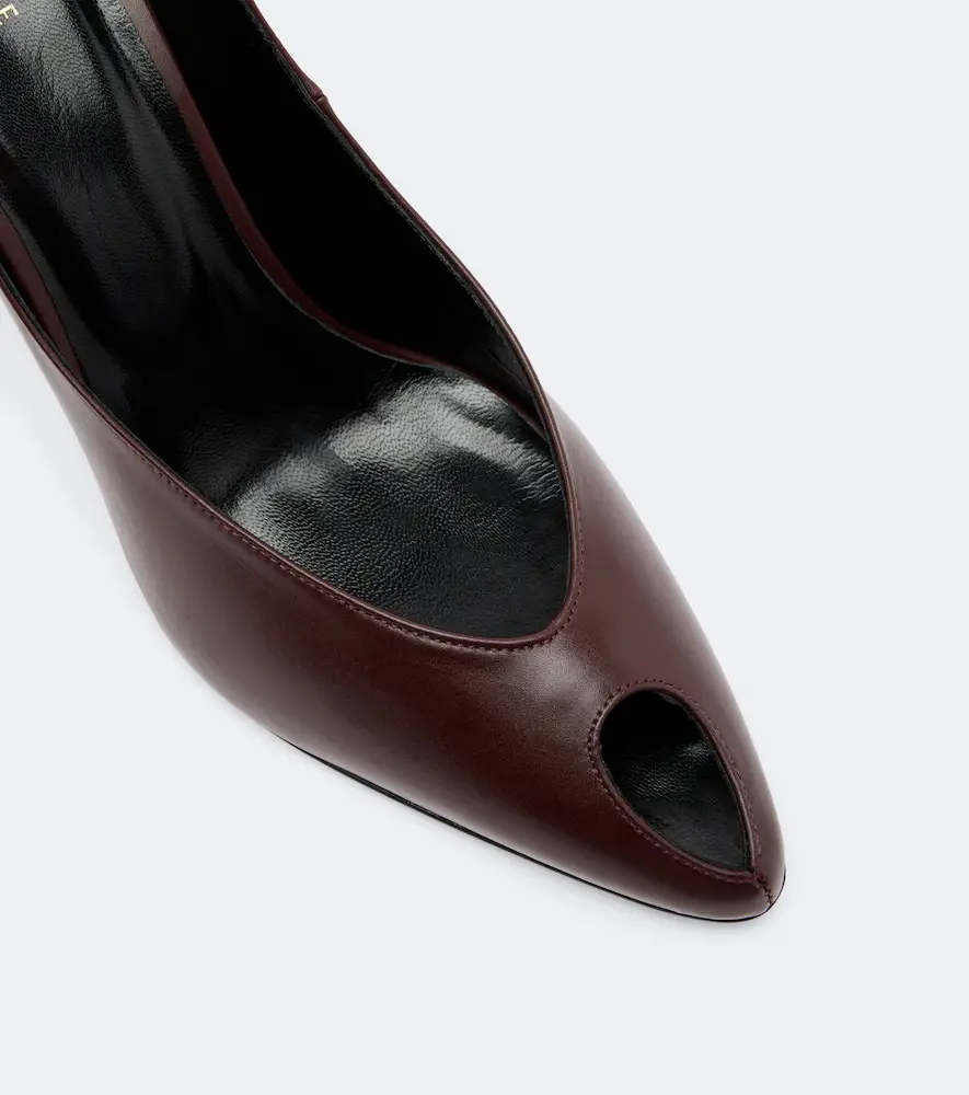 Jude Icon leather peep-toe pumps | Thumbnail 2 Jude Icon leather peep-toe pumps | Thumbnail 2