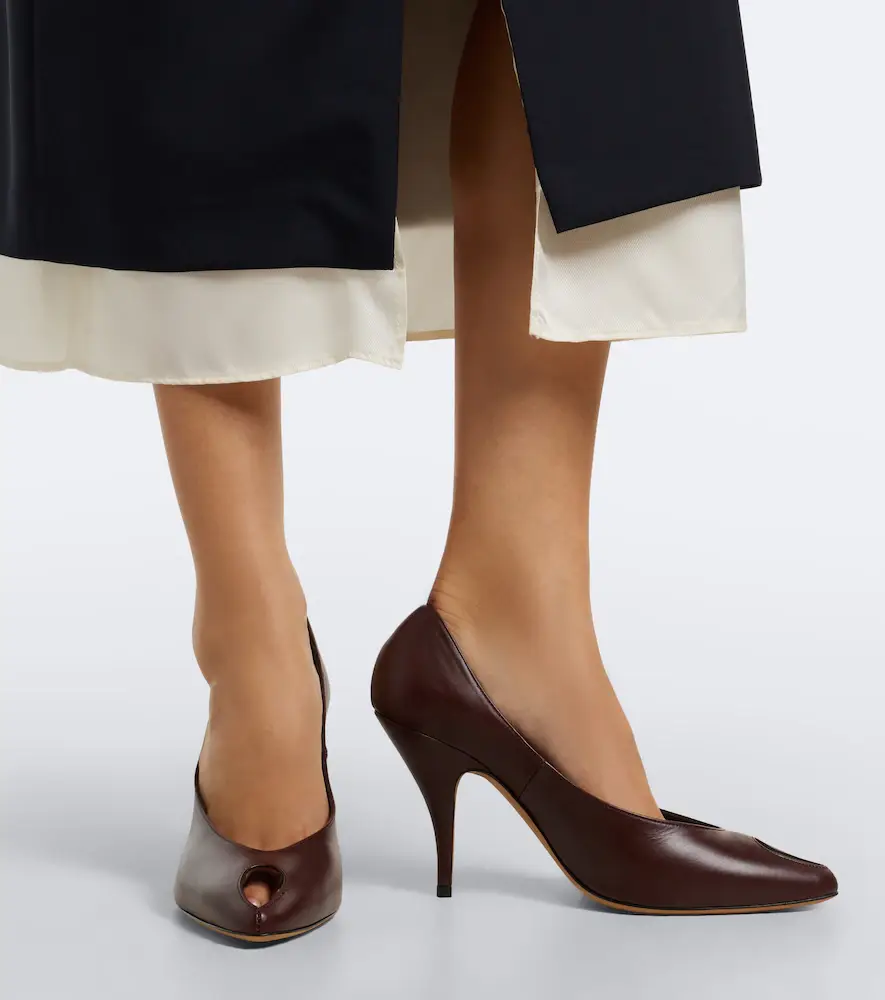Jude Icon leather peep-toe pumps | Thumbnail 6 Jude Icon leather peep-toe pumps | Thumbnail 6