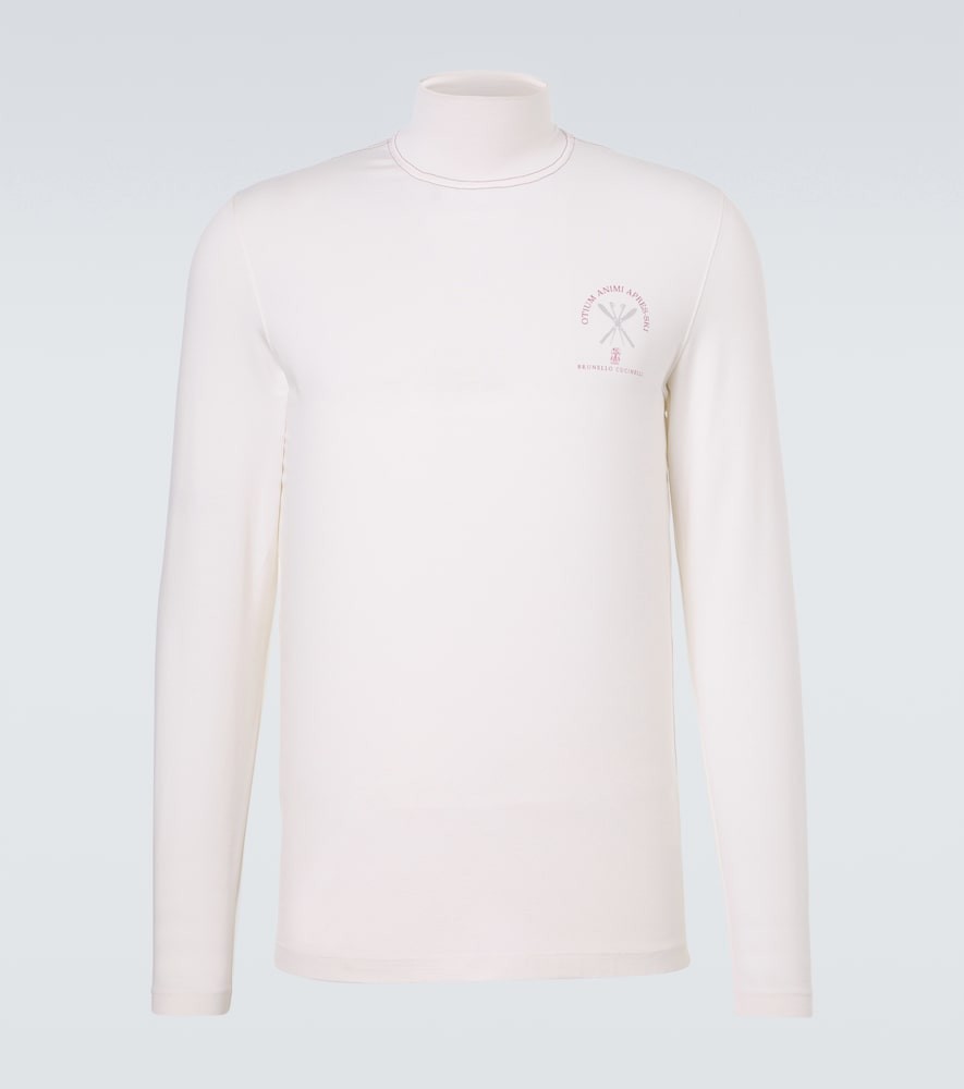 Brunello Cucinelli Silk ski sweatshirt
