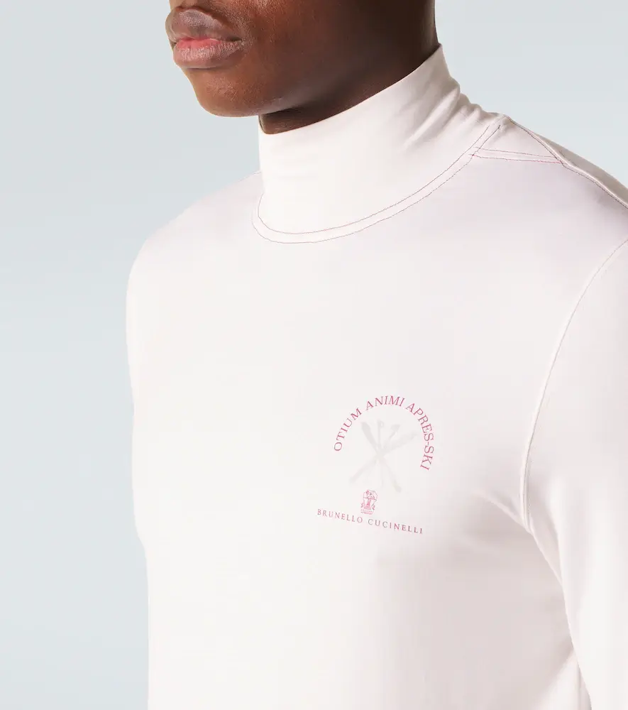 Brunello Cucinelli Silk ski sweatshirt | Thumbnail 3