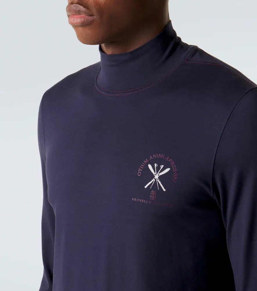 Brunello Cucinelli Silk ski sweatshirt | Thumbnail 5 Brunello Cucinelli Silk ski sweatshirt | Thumbnail 5