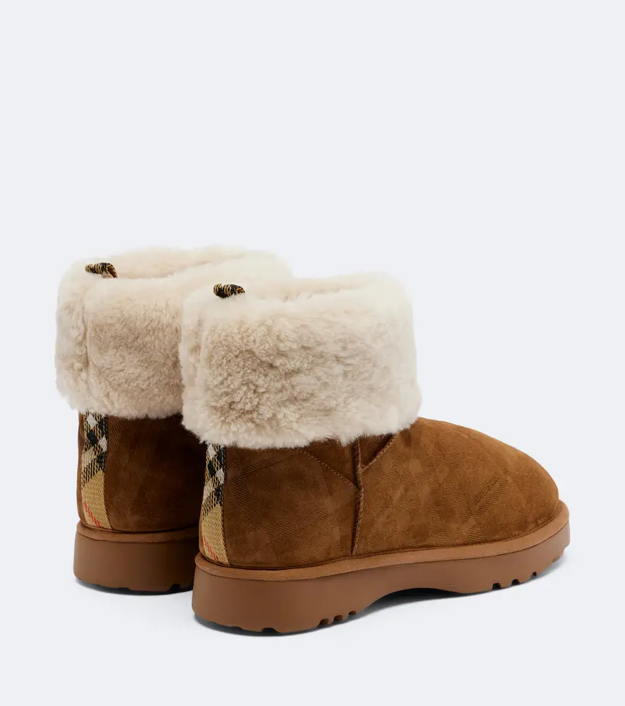 Burberry Shearling-lined suede ankle boots | Thumbnail 3 Burberry Shearling-lined suede ankle boots | Thumbnail 3