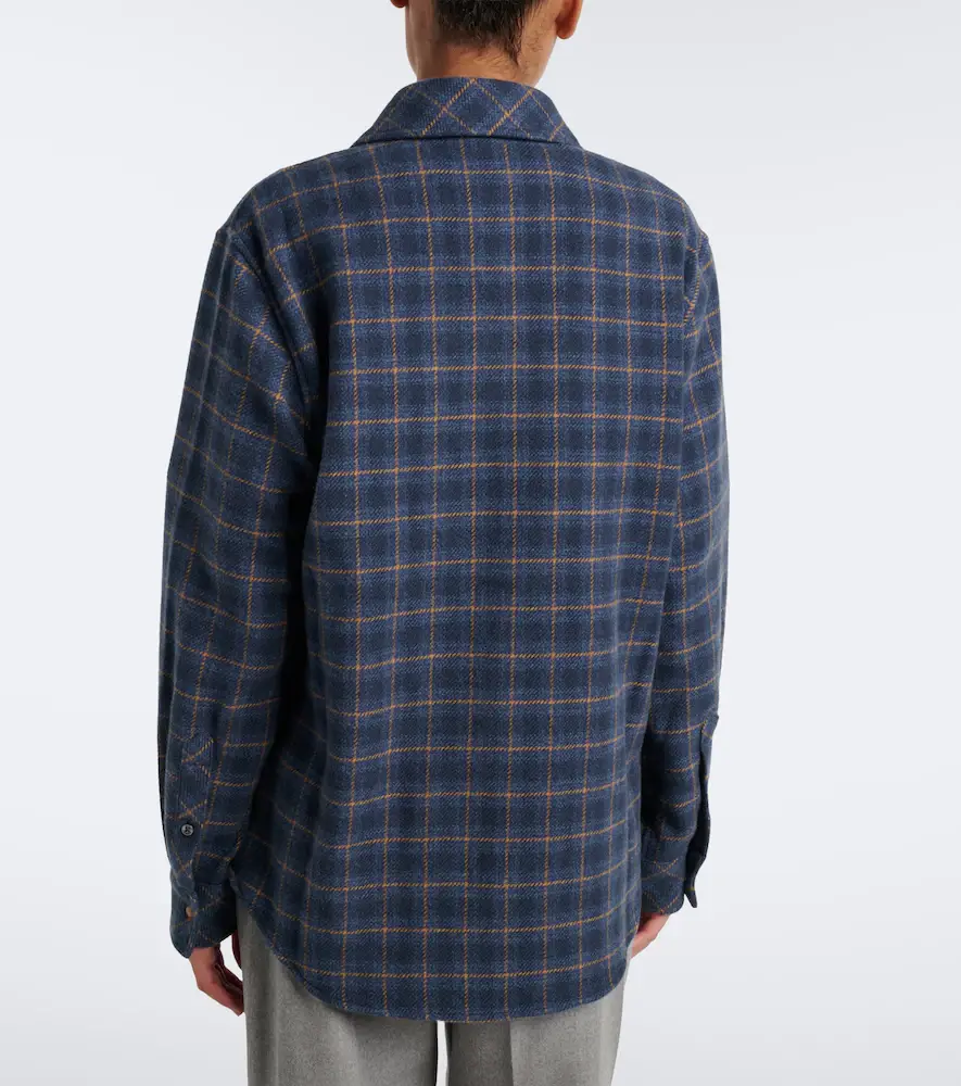 God’s True Cashmere Rugged Explorer plaid cashmere shirt | Thumbnail 3 God’s True Cashmere Rugged Explorer plaid cashmere shirt | Thumbnail 3