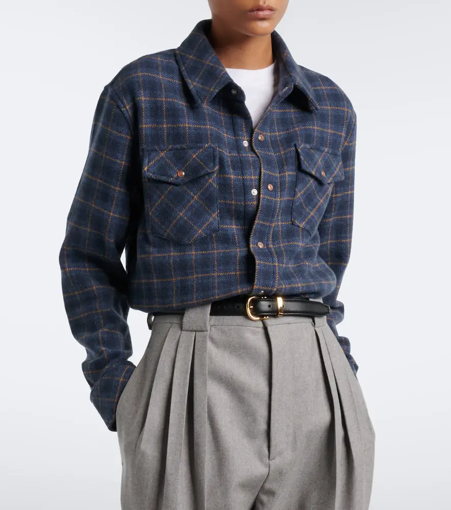 God’s True Cashmere Rugged Explorer plaid cashmere shirt | Thumbnail 5 God’s True Cashmere Rugged Explorer plaid cashmere shirt | Thumbnail 5