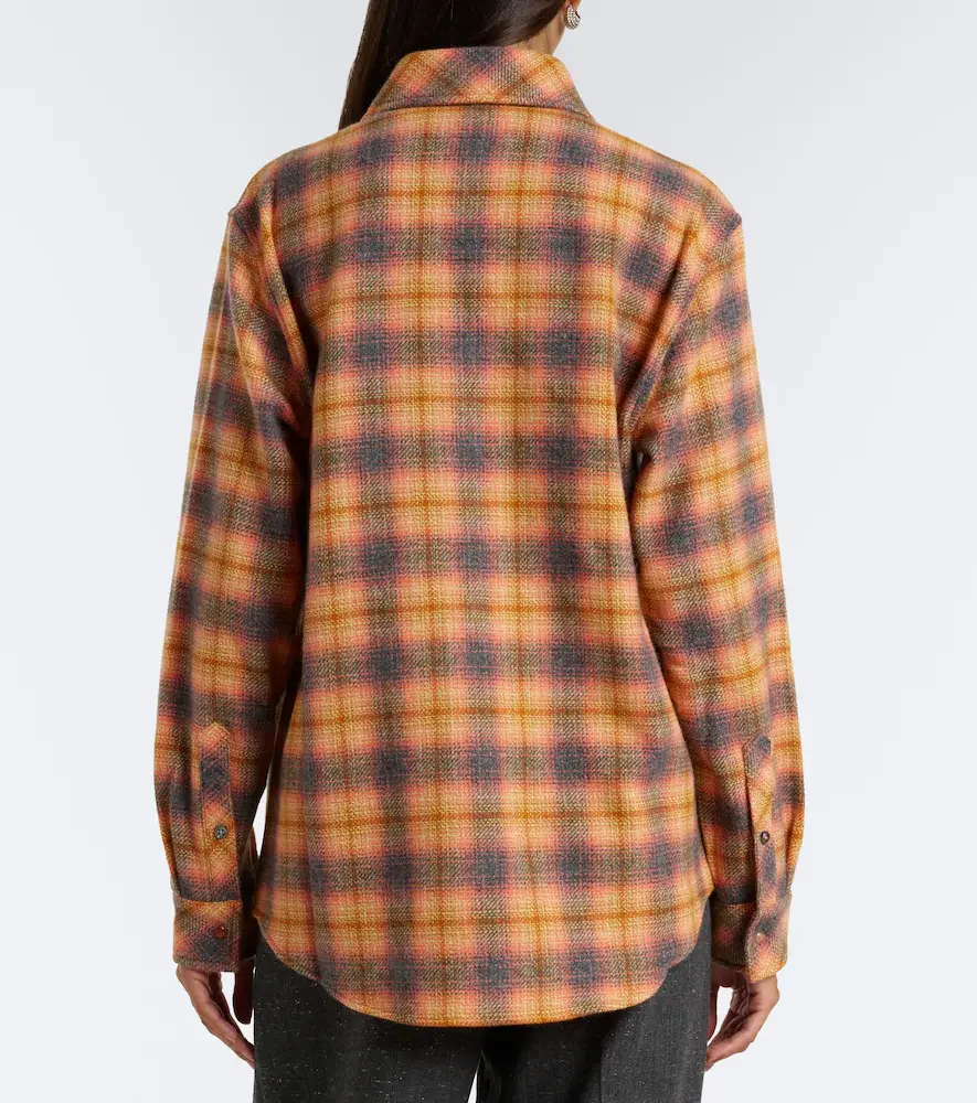 God’s True Cashmere Seeker plaid cashmere shirt | Thumbnail 3 God’s True Cashmere Seeker plaid cashmere shirt | Thumbnail 3