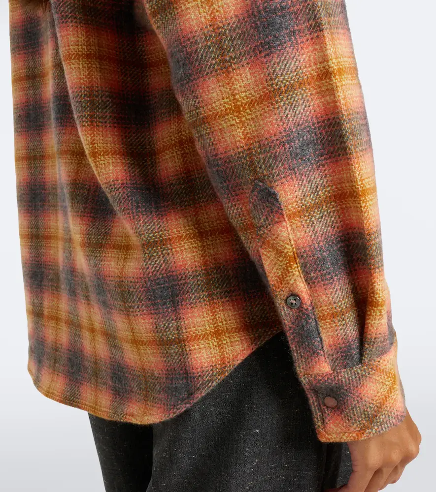 God’s True Cashmere Seeker plaid cashmere shirt | Thumbnail 4 God’s True Cashmere Seeker plaid cashmere shirt | Thumbnail 4