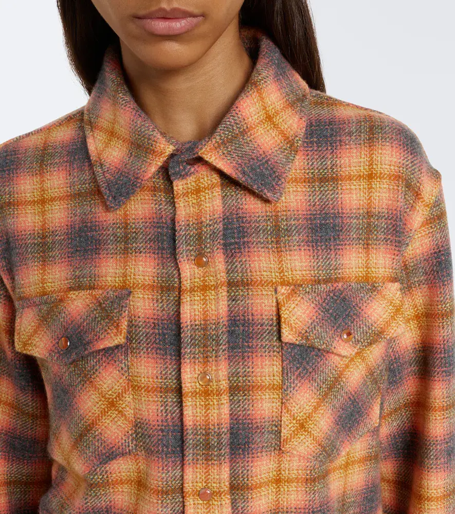 God’s True Cashmere Seeker plaid cashmere shirt | Thumbnail 6 God’s True Cashmere Seeker plaid cashmere shirt | Thumbnail 6