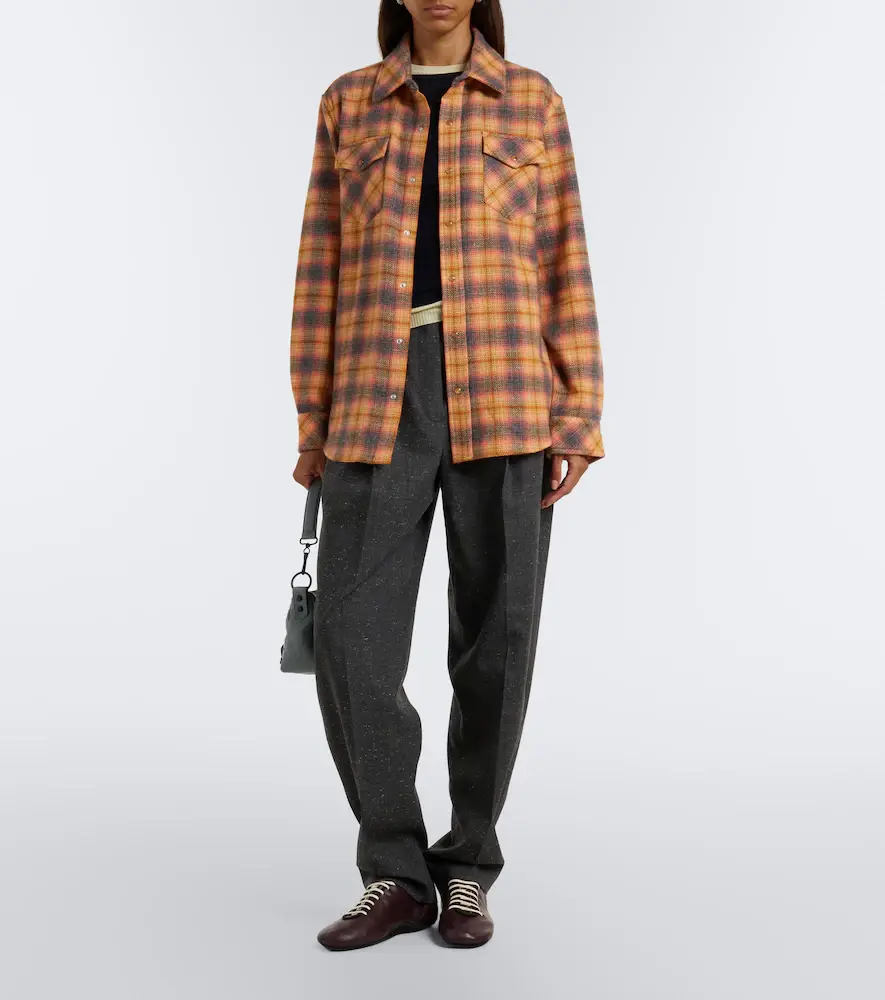 God’s True Cashmere Seeker plaid cashmere shirt | Thumbnail 7 God’s True Cashmere Seeker plaid cashmere shirt | Thumbnail 7