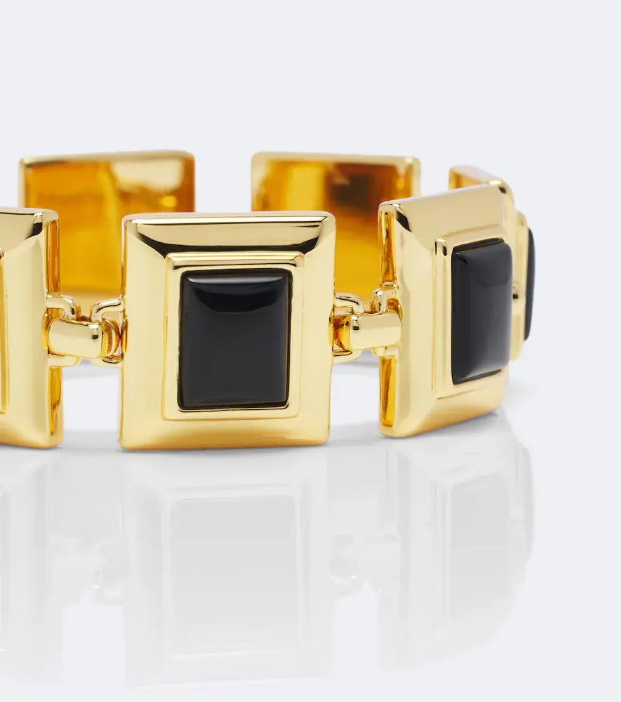 Déhanche Déhanche Onyx 18kt gold-plated bracelet | Thumbnail 2 Déhanche Déhanche Onyx 18kt gold-plated bracelet | Thumbnail 2