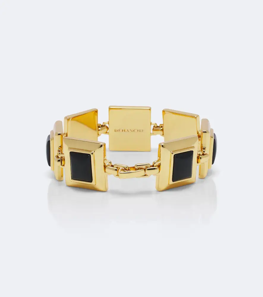 Déhanche Déhanche Onyx 18kt gold-plated bracelet | Thumbnail 3 Déhanche Déhanche Onyx 18kt gold-plated bracelet | Thumbnail 3
