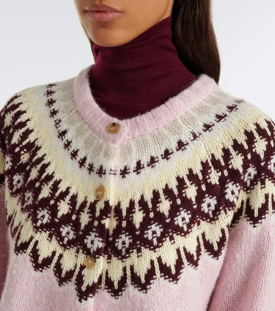 Arch4 Loze Fair Isle cashmere cardigan | Thumbnail 2 Arch4 Loze Fair Isle cashmere cardigan | Thumbnail 2