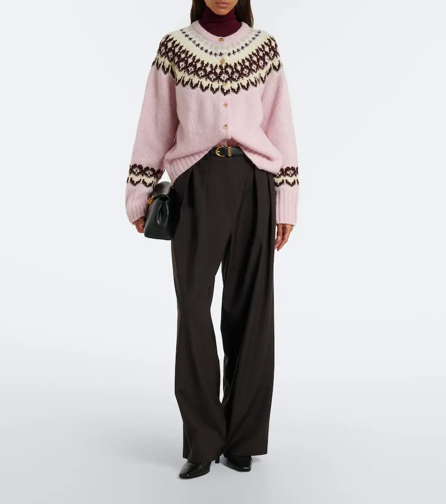 Arch4 Loze Fair Isle cashmere cardigan | Thumbnail 6 Arch4 Loze Fair Isle cashmere cardigan | Thumbnail 6