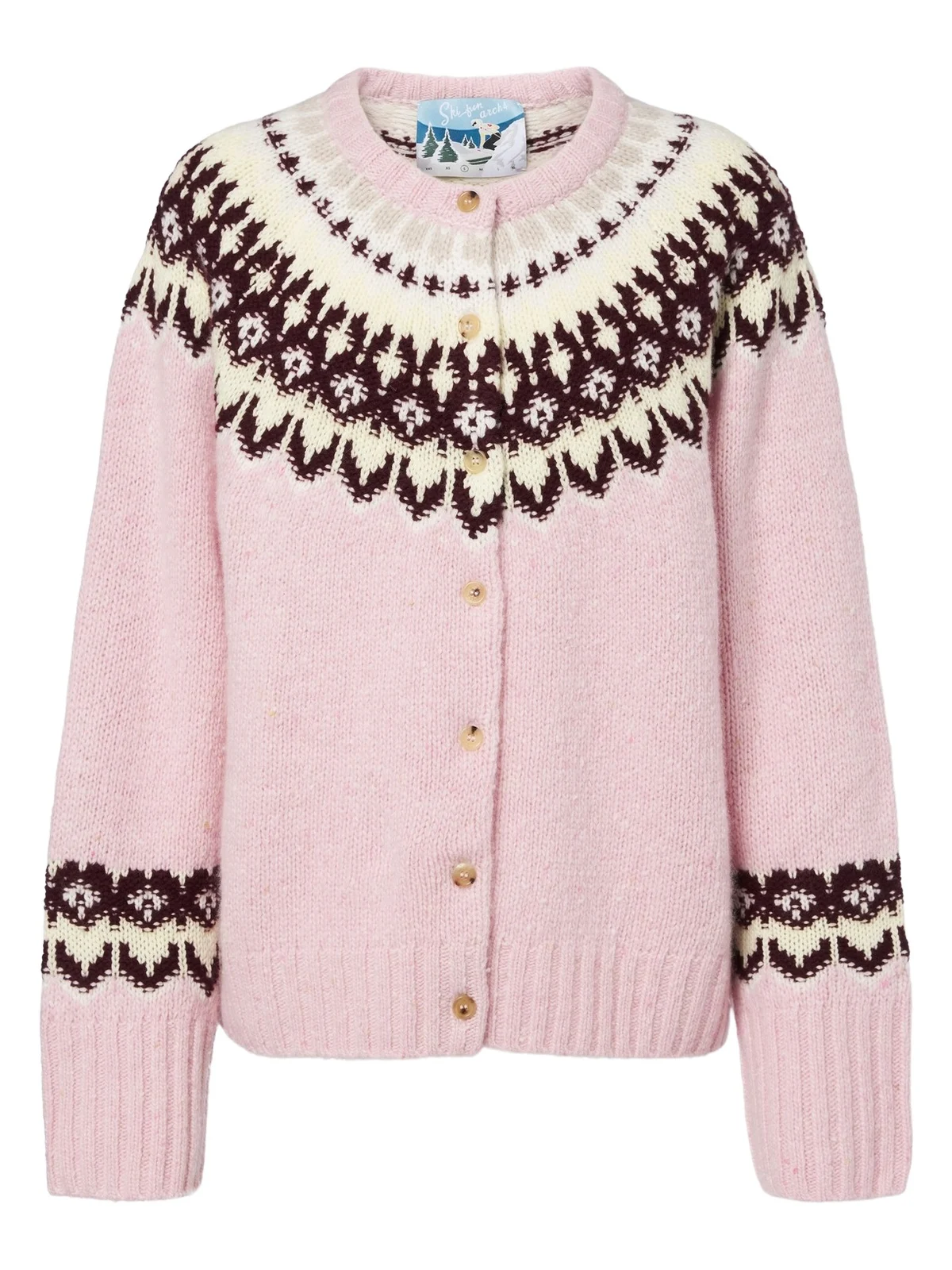 Loze Fair Isle cashmere cardigan