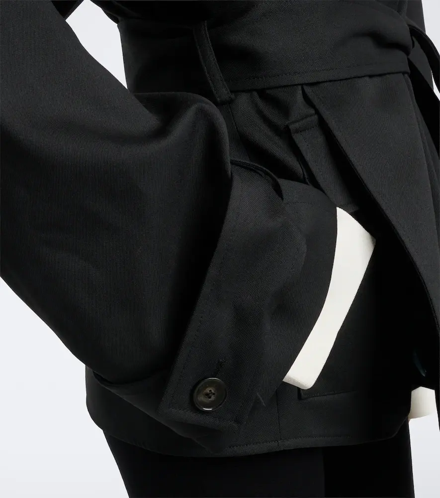 The Frankie Shop Tavea belted double-breasted jacket | Thumbnail 2 The Frankie Shop Tavea belted double-breasted jacket | Thumbnail 2