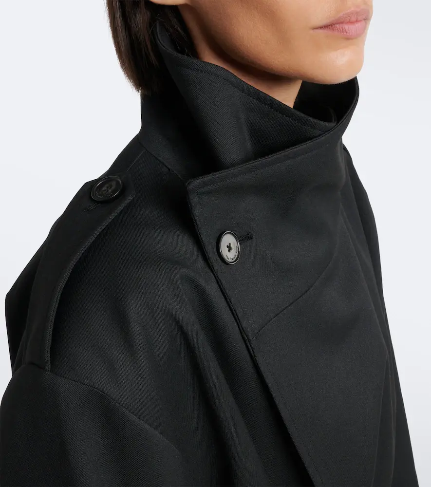 The Frankie Shop Tavea belted double-breasted jacket | Thumbnail 3 The Frankie Shop Tavea belted double-breasted jacket | Thumbnail 3