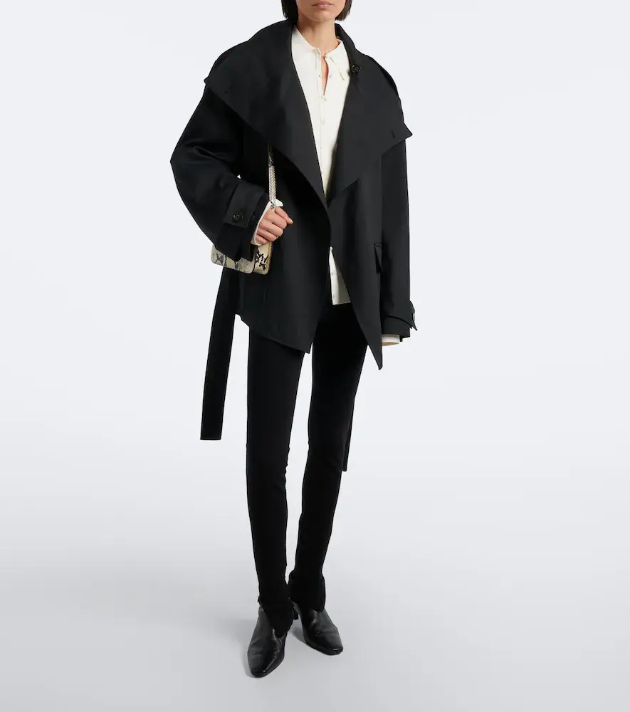 The Frankie Shop Tavea belted double-breasted jacket | Thumbnail 5 The Frankie Shop Tavea belted double-breasted jacket | Thumbnail 5