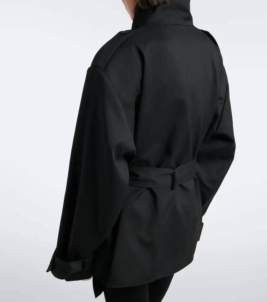 The Frankie Shop Tavea belted double-breasted jacket | Thumbnail 6 The Frankie Shop Tavea belted double-breasted jacket | Thumbnail 6