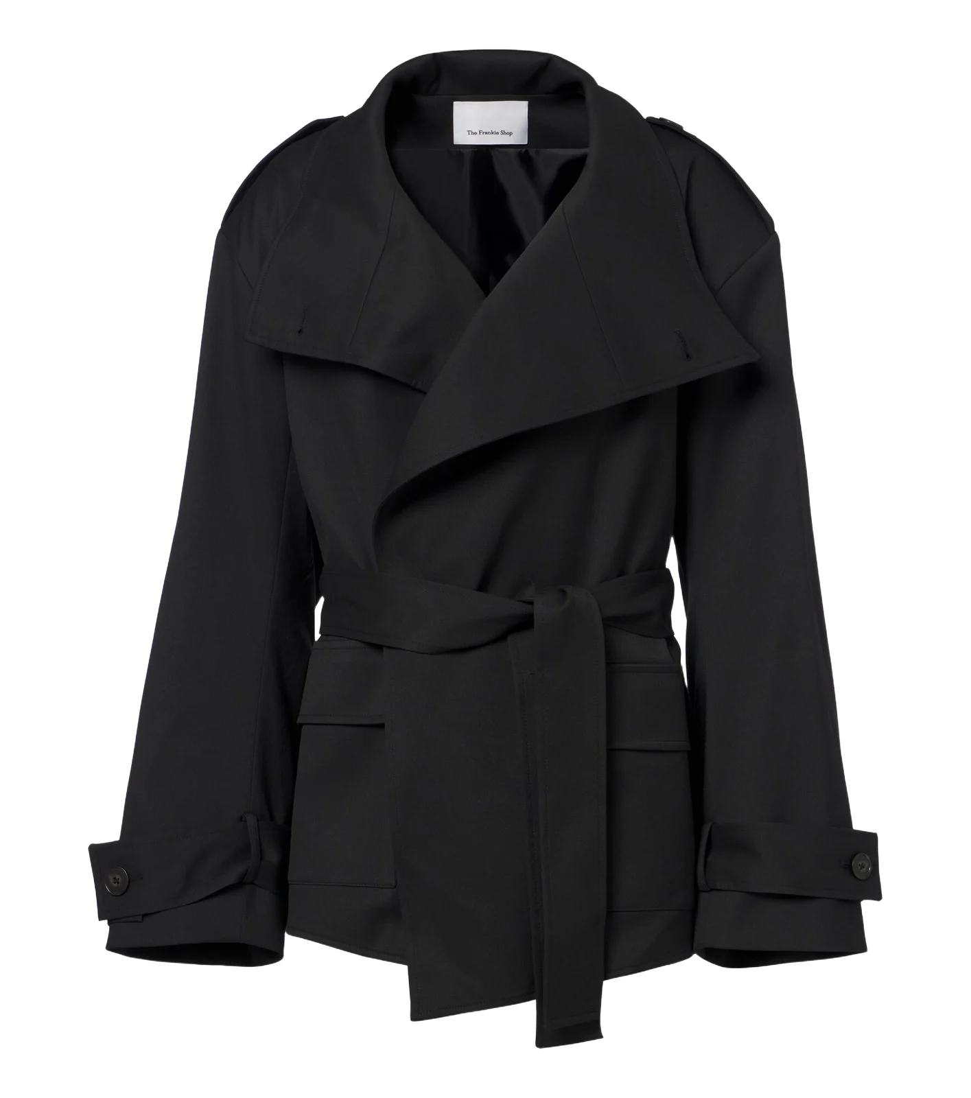 Tavea belted double-breasted jacket