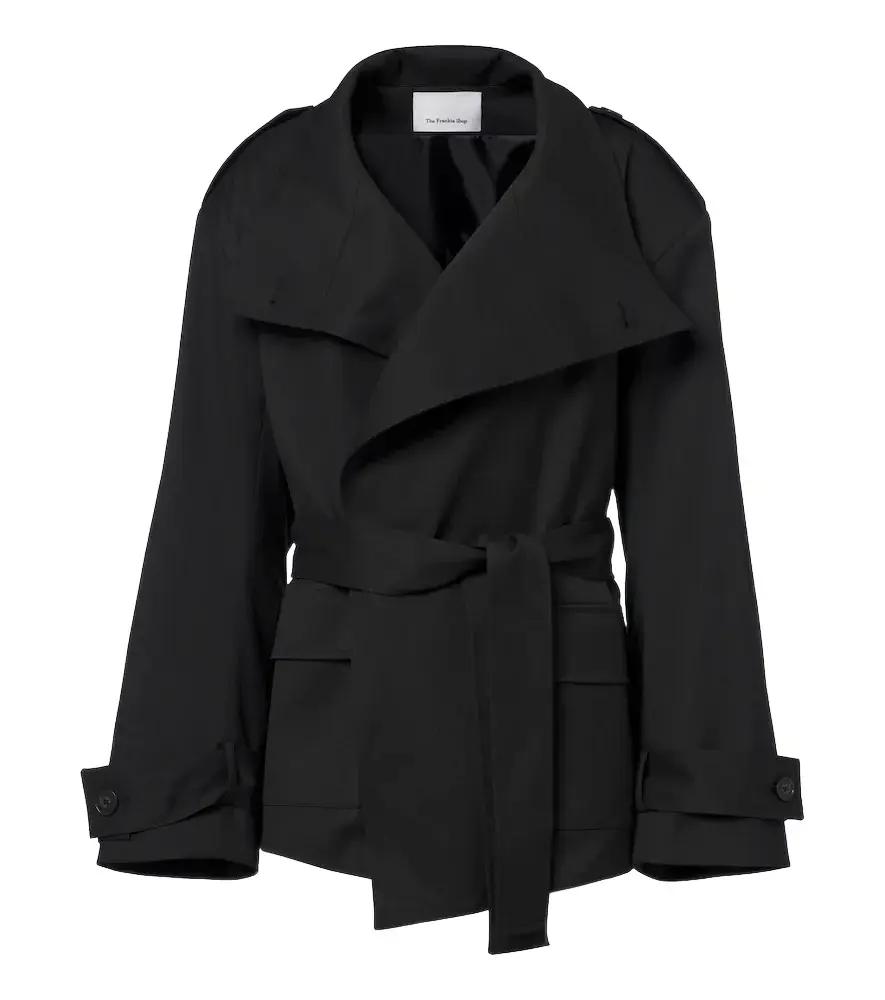 Tavea belted double-breasted jacket