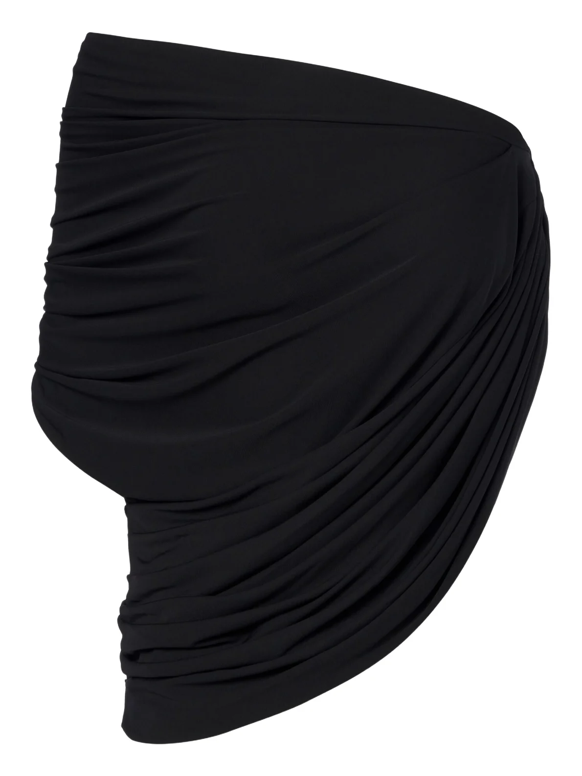 Balenciaga Draped one-shoulder jersey top