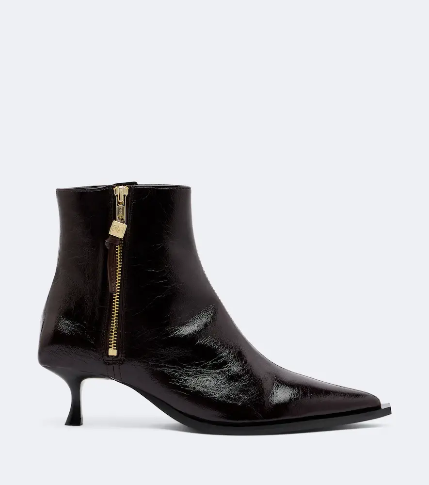 Ganni Ana textured ankle boots | Thumbnail 2 Ganni Ana textured ankle boots | Thumbnail 2