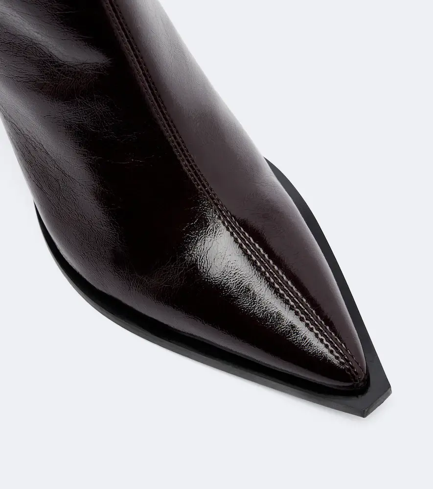 Ganni Ana textured ankle boots | Thumbnail 3 Ganni Ana textured ankle boots | Thumbnail 3