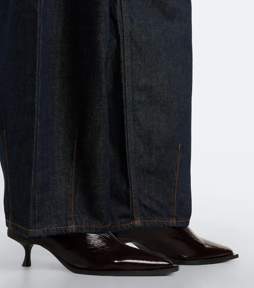 Ganni Ana textured ankle boots | Thumbnail 5 Ganni Ana textured ankle boots | Thumbnail 5