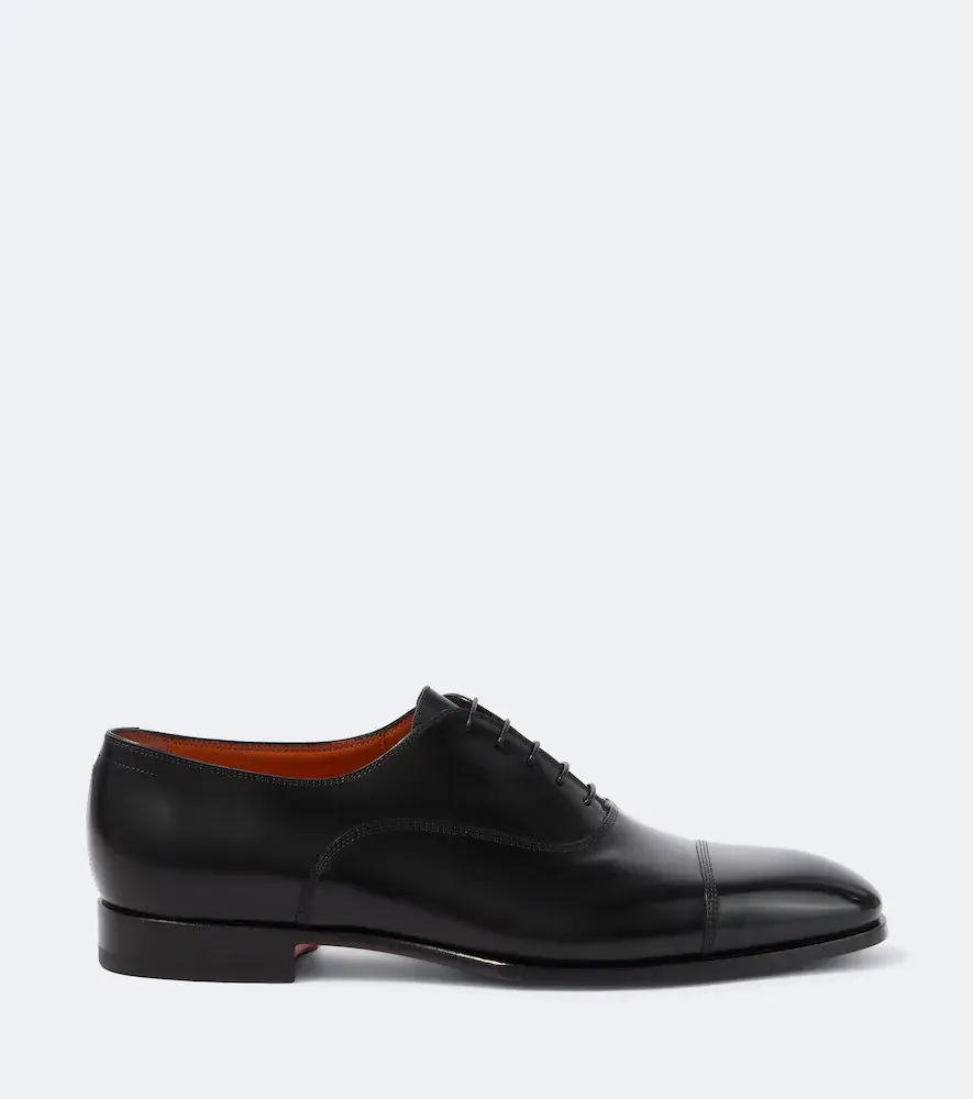 Santoni Leather Oxford shoes | Thumbnail 2