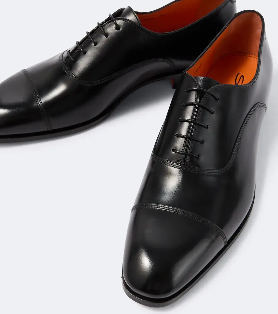 Santoni Leather Oxford shoes | Thumbnail 3