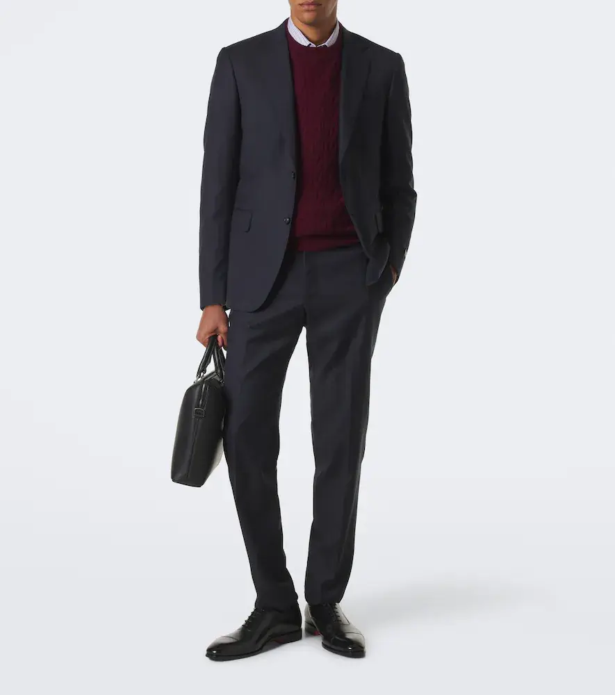 Santoni Leather Oxford shoes | Thumbnail 7