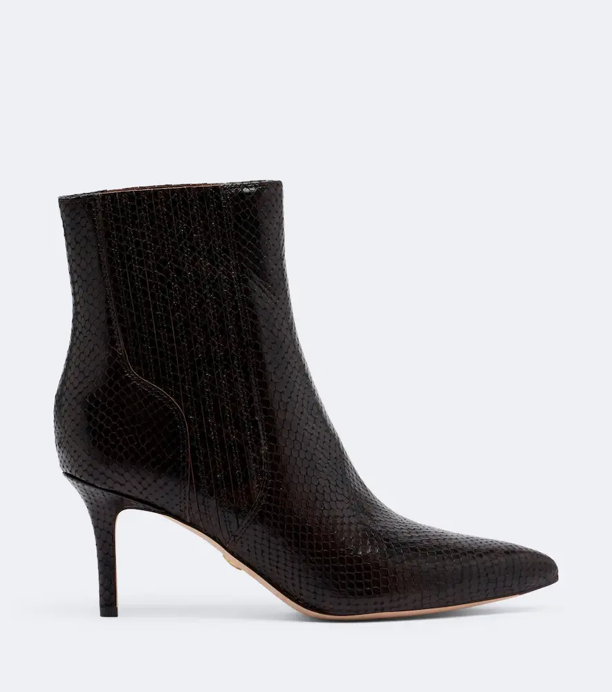 Veronica Beard Lisa snake-effect leather ankle boots | Thumbnail 4 Veronica Beard Lisa snake-effect leather ankle boots | Thumbnail 4