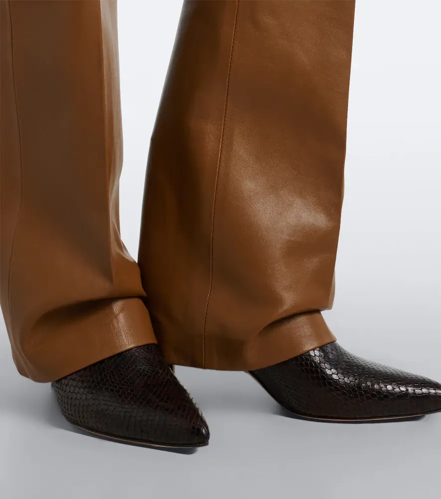 Veronica Beard Lisa snake-effect leather ankle boots | Thumbnail 5 Veronica Beard Lisa snake-effect leather ankle boots | Thumbnail 5