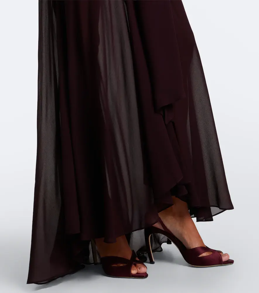 Zimmermann Valiant cutout draped velvet gown | Thumbnail 5 Zimmermann Valiant cutout draped velvet gown | Thumbnail 5