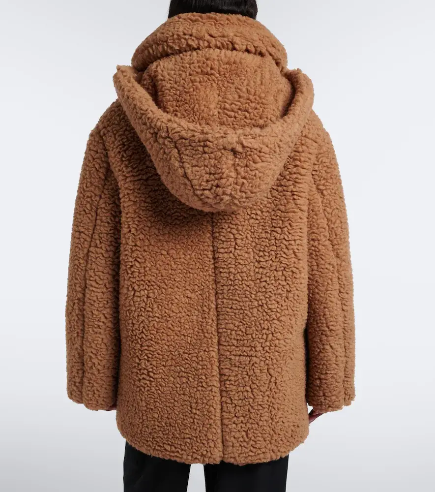 Loewe Wool and silk teddy coat | Thumbnail 2