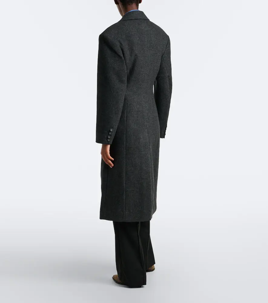Ganni Wool and cashmere-blend coat | Thumbnail 6 Ganni Wool and cashmere-blend coat | Thumbnail 6