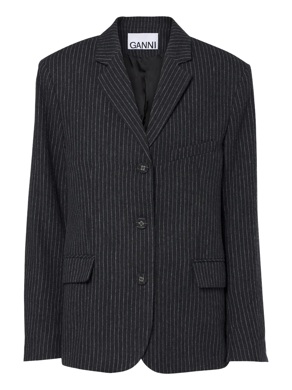 Pinstripe flannel blazer Pinstripe flannel blazer