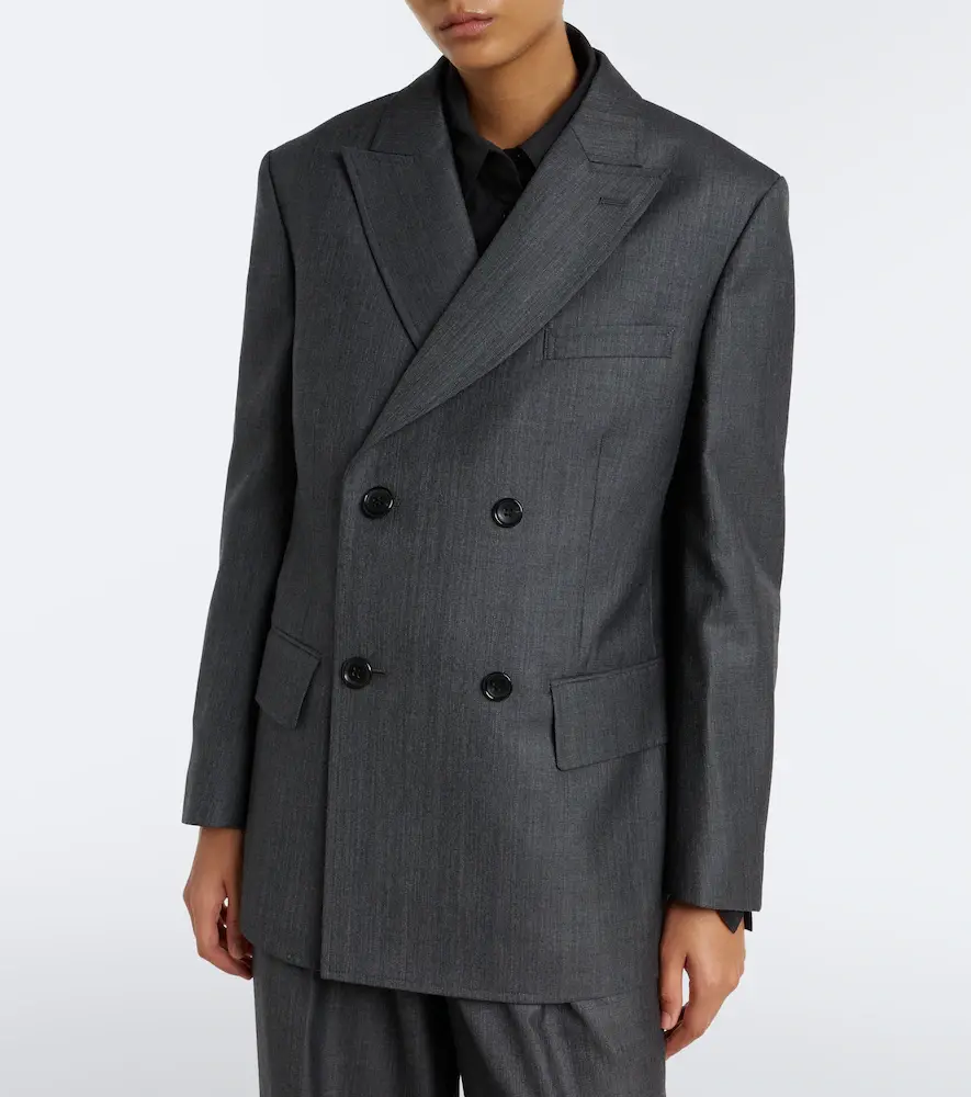 Junya Watanabe Double-breasted wool blazer | Thumbnail 6 Junya Watanabe Double-breasted wool blazer | Thumbnail 6
