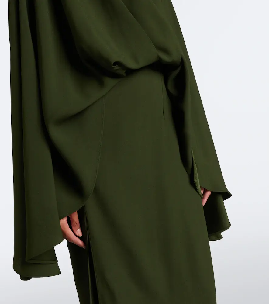 Taller Marmo Brooks draped scarf-detail gown | Thumbnail 3 Taller Marmo Brooks draped scarf-detail gown | Thumbnail 3