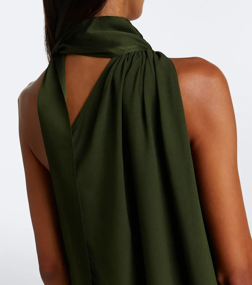 Taller Marmo Astor scarf-detail one-shoulder gown | Thumbnail 2 Taller Marmo Astor scarf-detail one-shoulder gown | Thumbnail 2