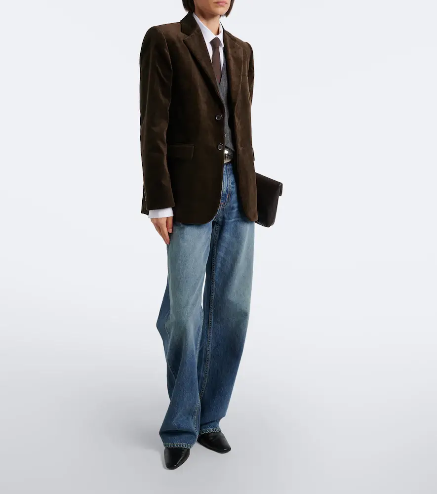 Nili Lotan Romain cotton corduroy jacket | Thumbnail 4