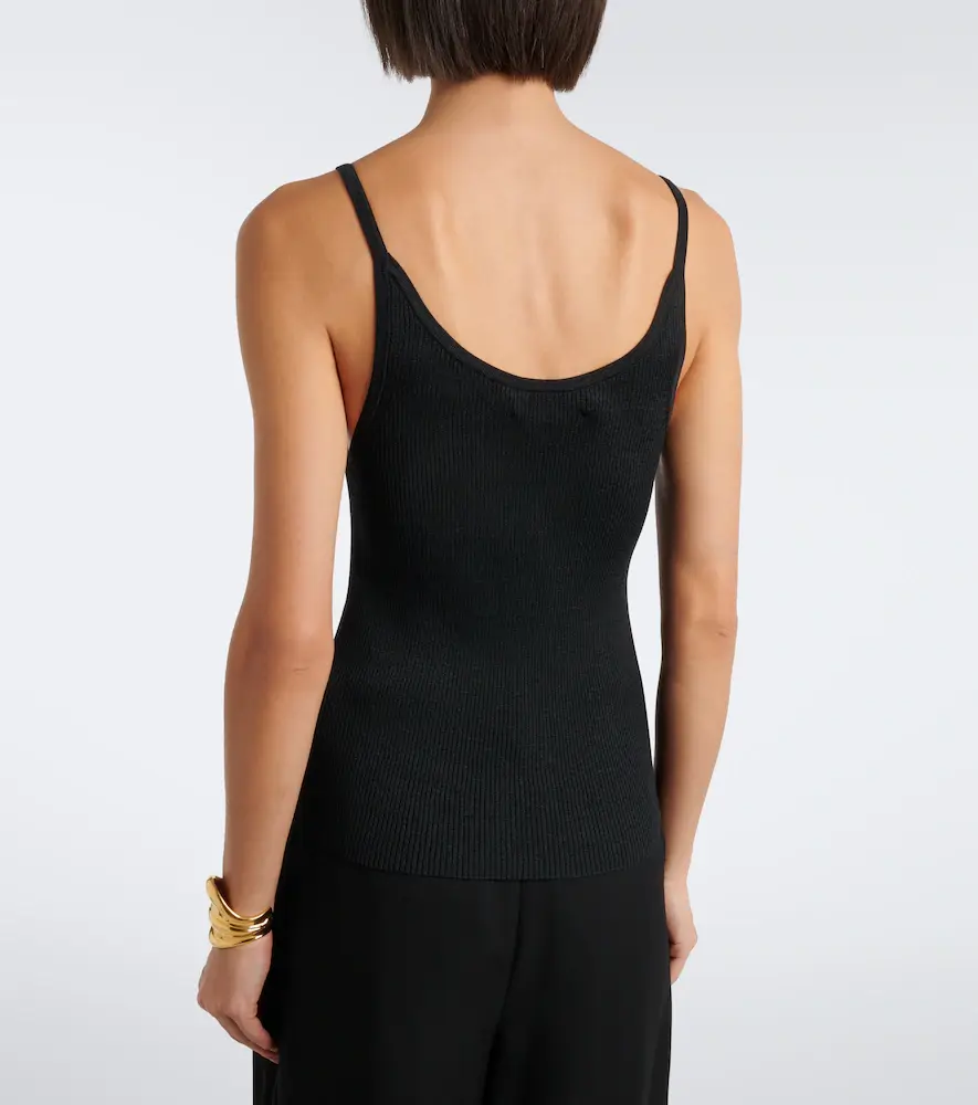 Nili Lotan Aronia ribbed-knit silk tank top | Thumbnail 6 Nili Lotan Aronia ribbed-knit silk tank top | Thumbnail 6