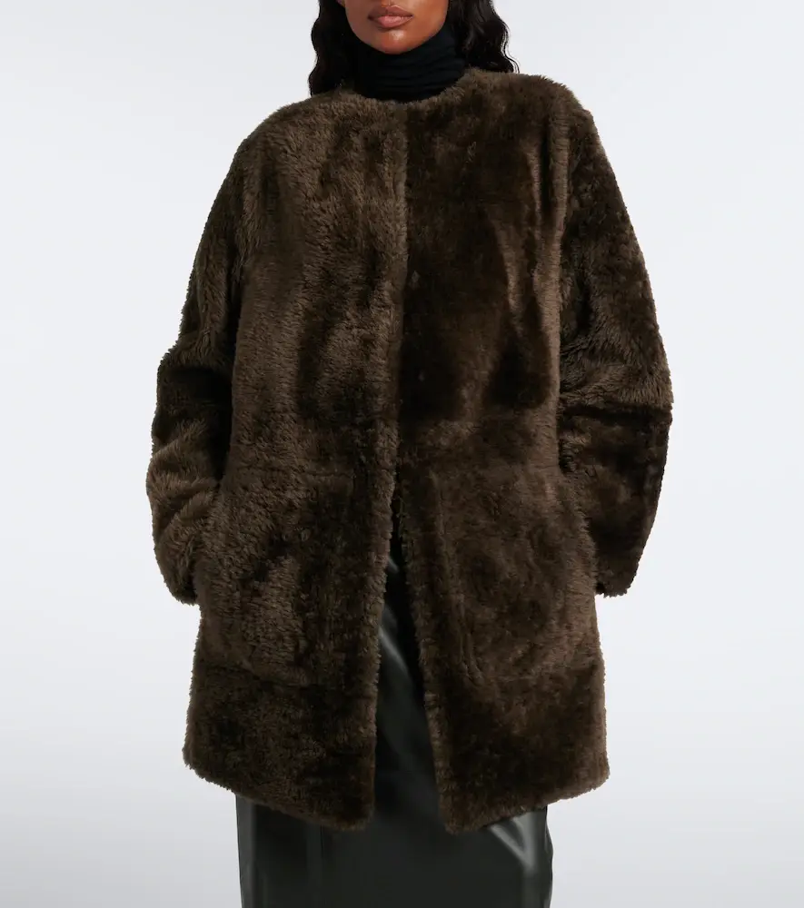 Vince Reversible shearling coat | Thumbnail 2 Vince Reversible shearling coat | Thumbnail 2
