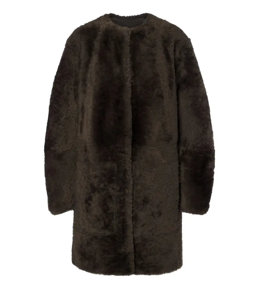 Reversible shearling coat Reversible shearling coat